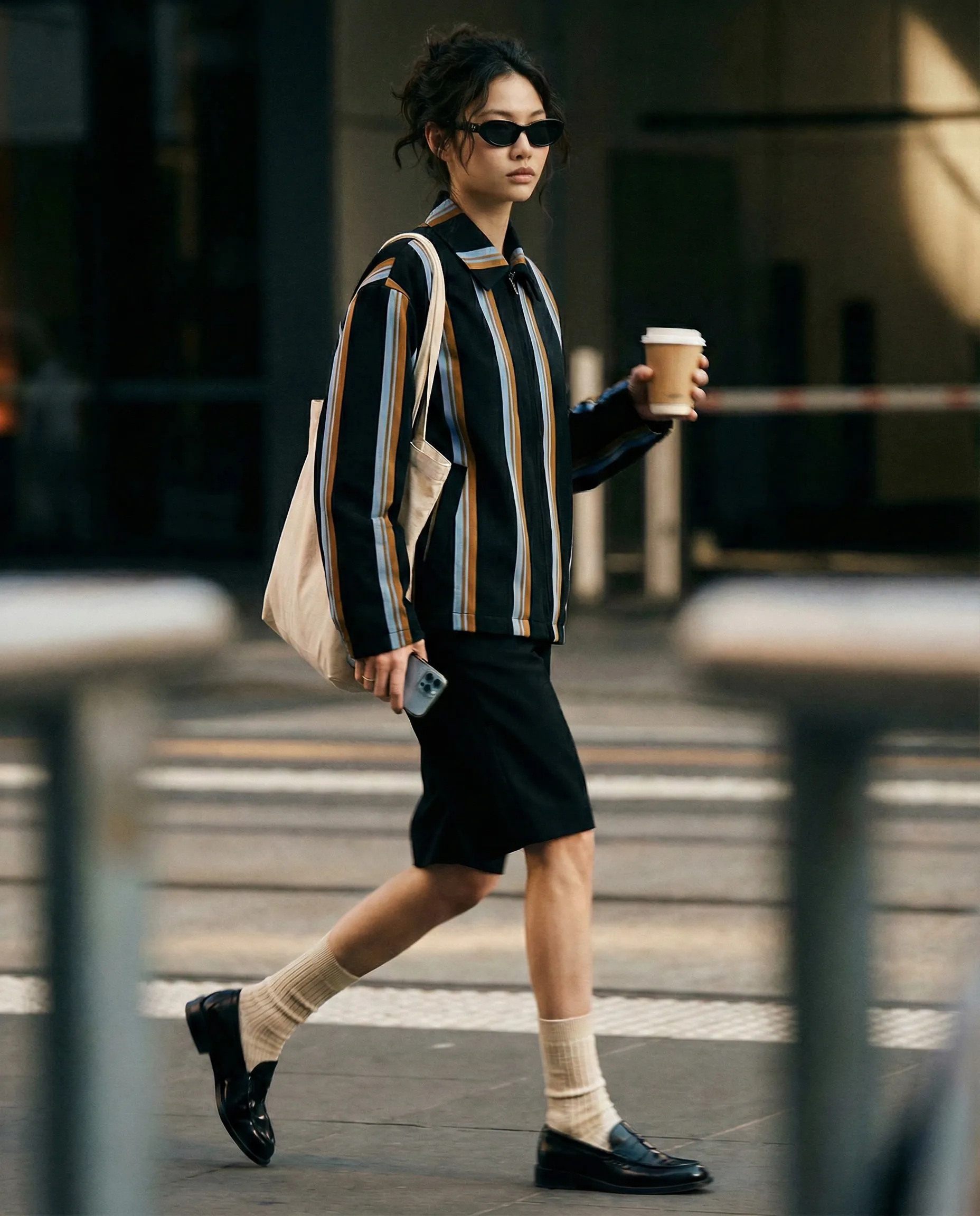 Asian market — street look